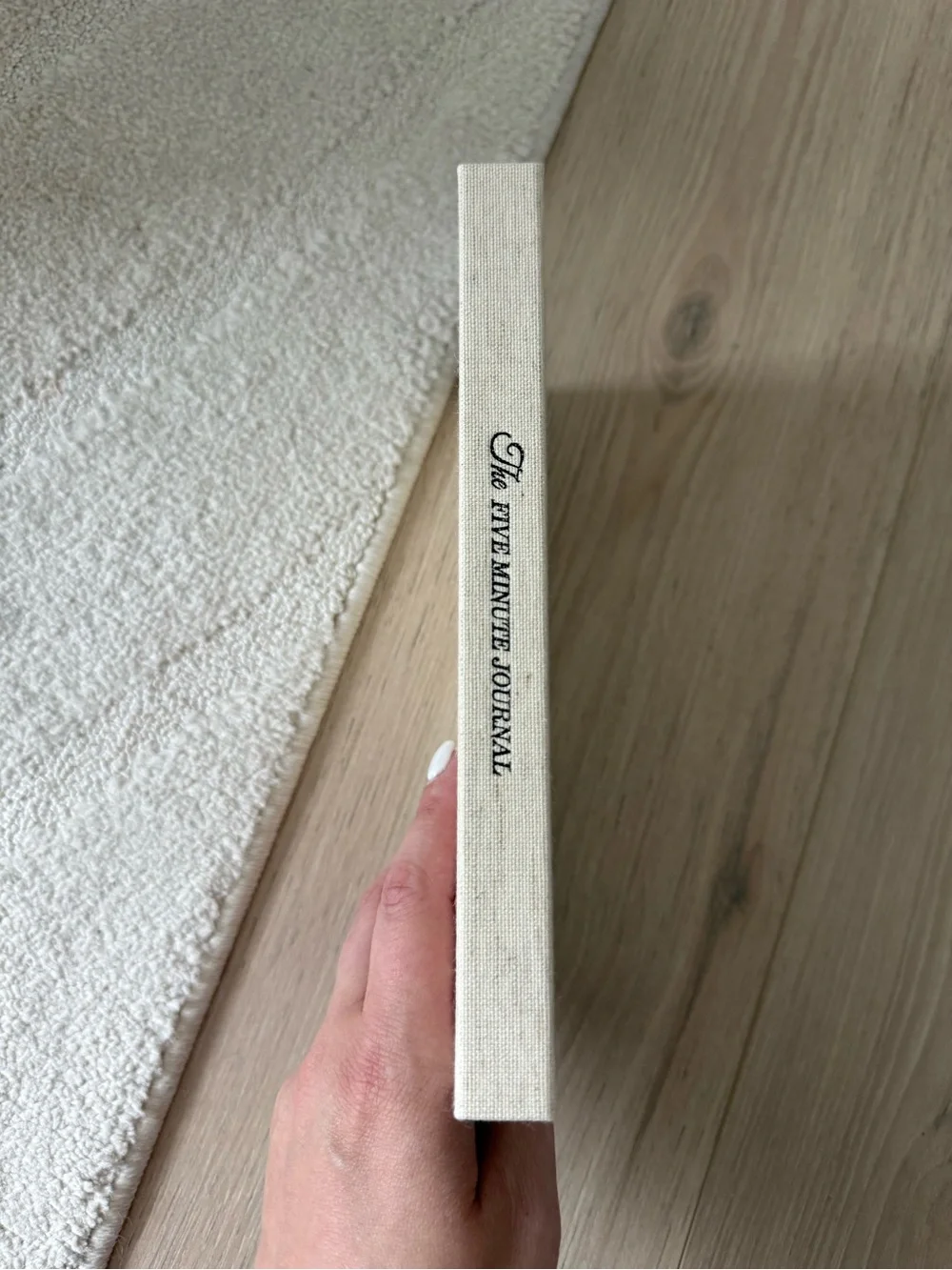 NEW- The Five Minute Journal x OUAI